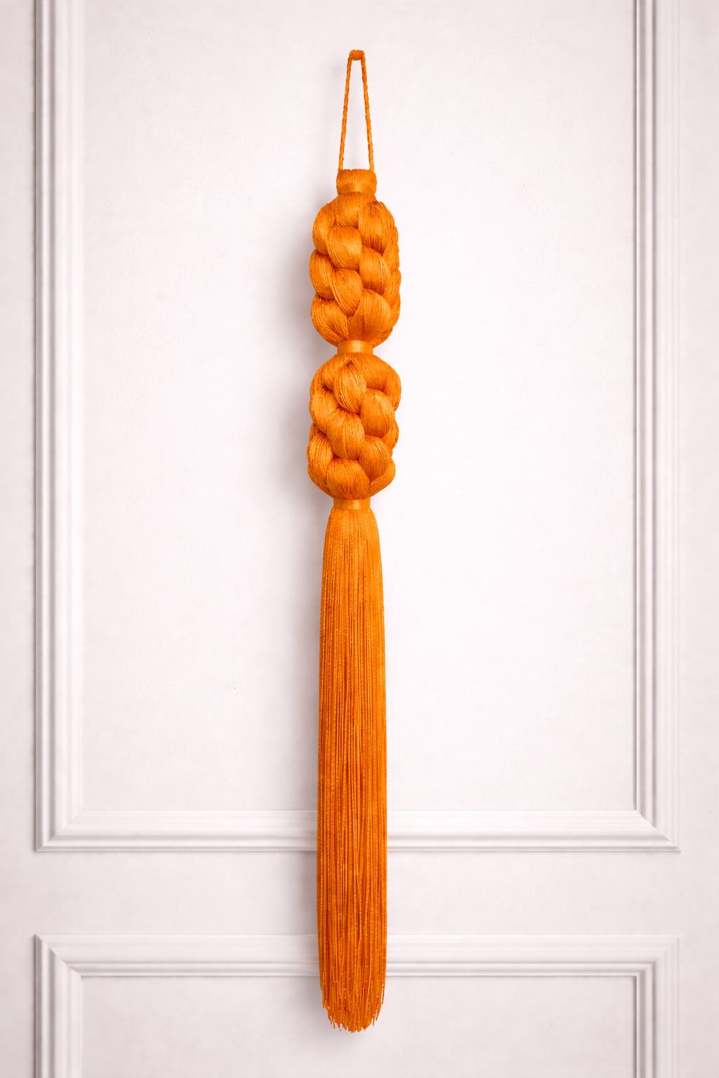 Bresca | Colgante decorativo trenzado flecos