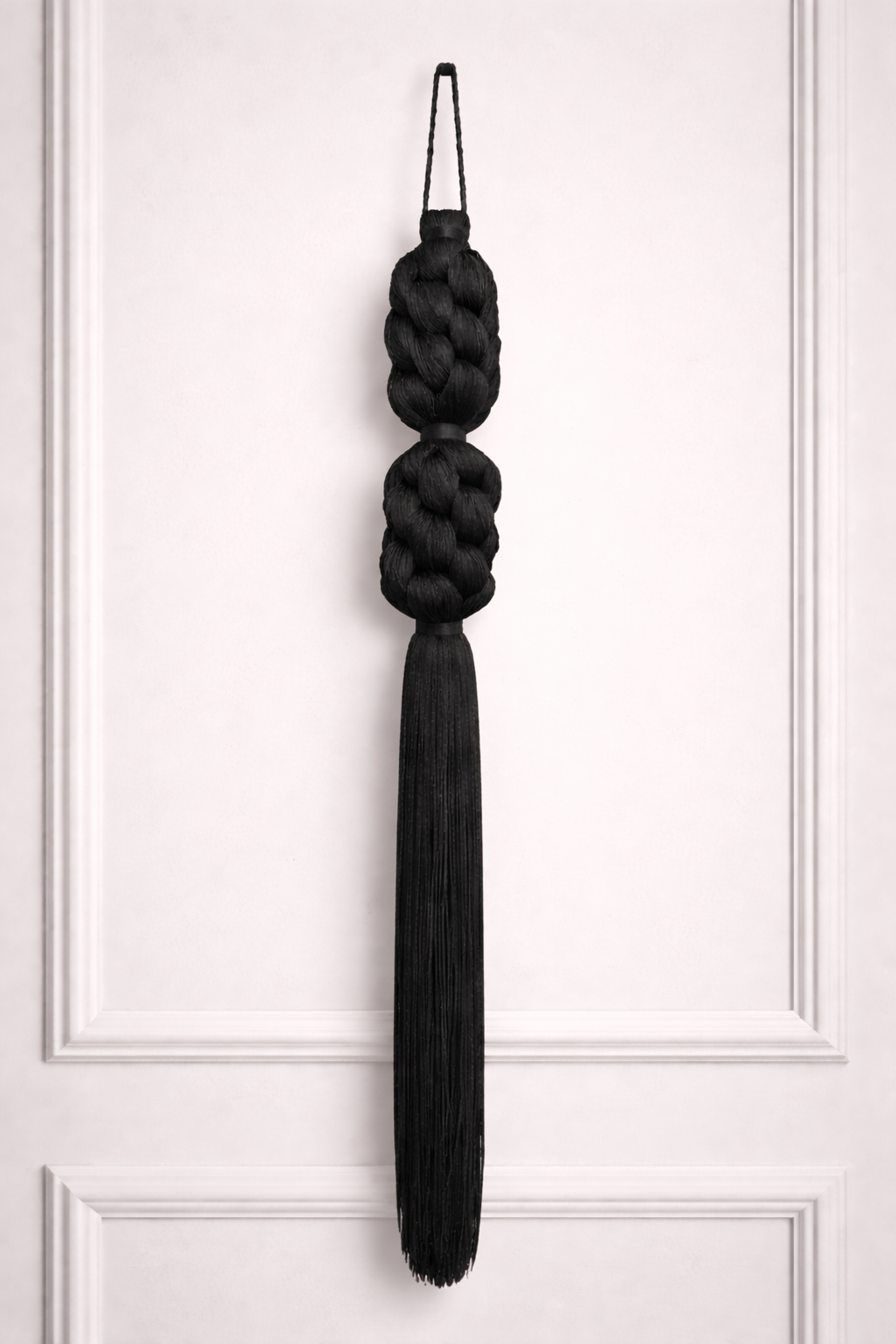 Bresca | Colgante decorativo trenzado flecos
